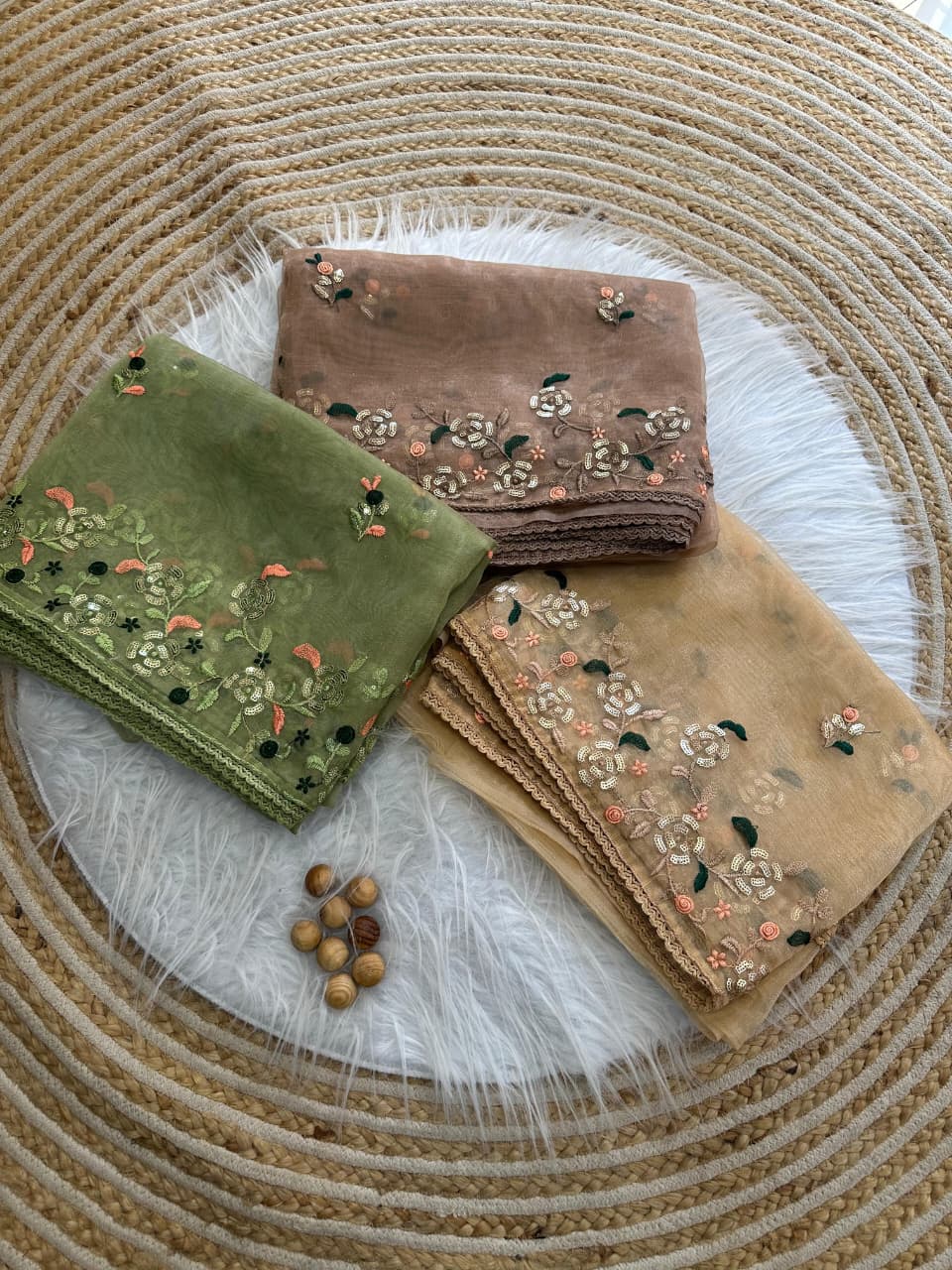 Soft Organza Fabric Saree