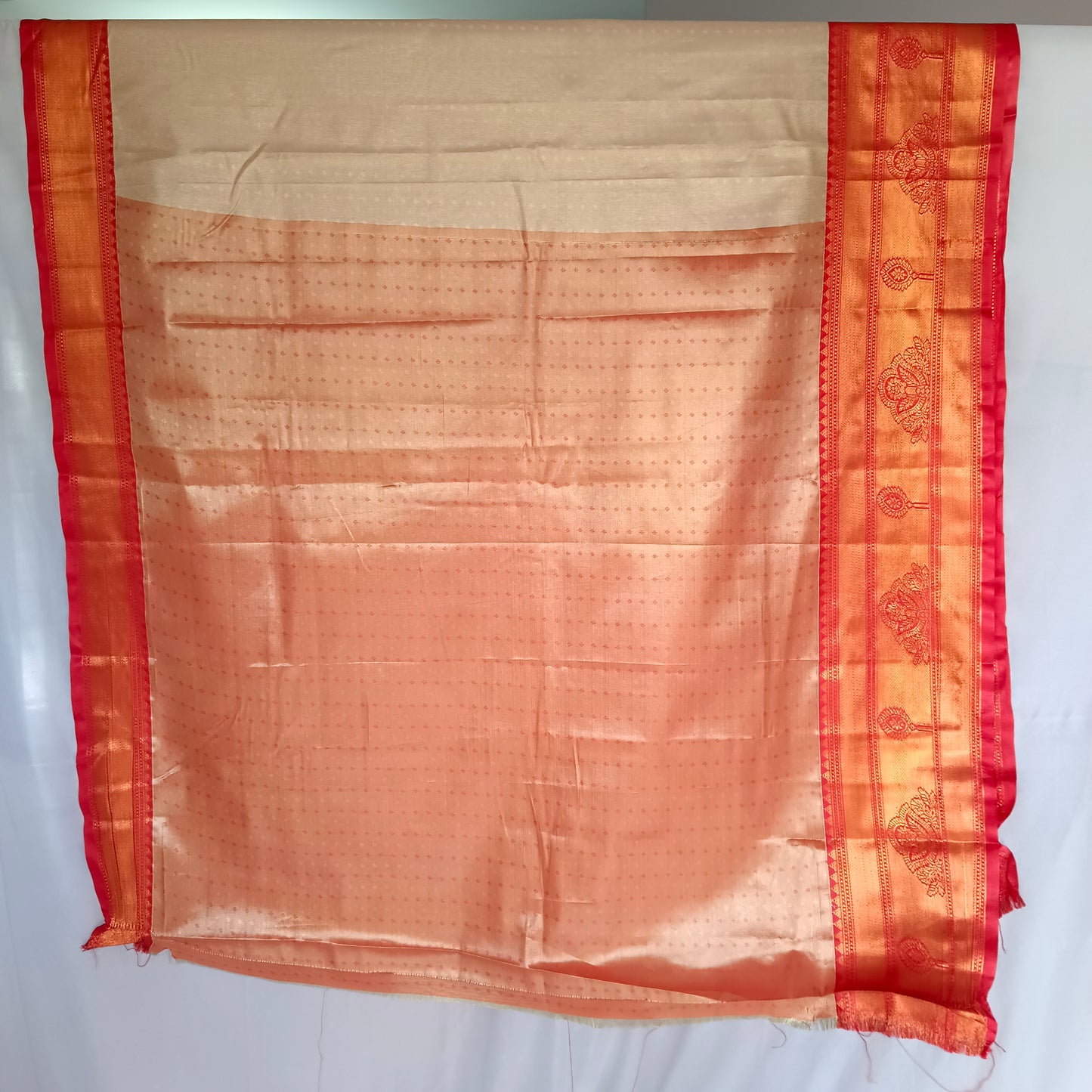 Silk Sari/Saree Tissue silk Kanjivaram Style Festive Partywear Unstitched Blouse pc