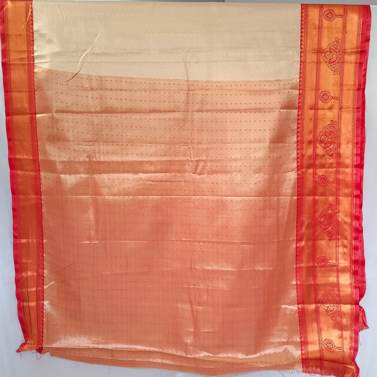 Silk Sari/Saree Tissue silk Kanjivaram Style Festive Partywear Unstitched Blouse pc
