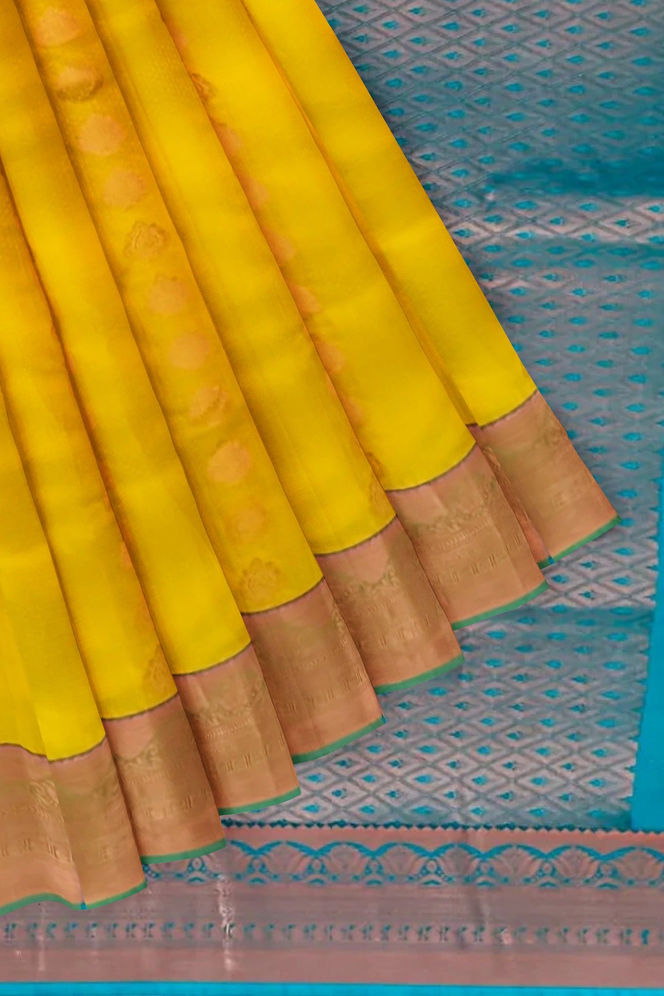 Sari Soft Silk Saree Indian Weaving Kanjivaram Style