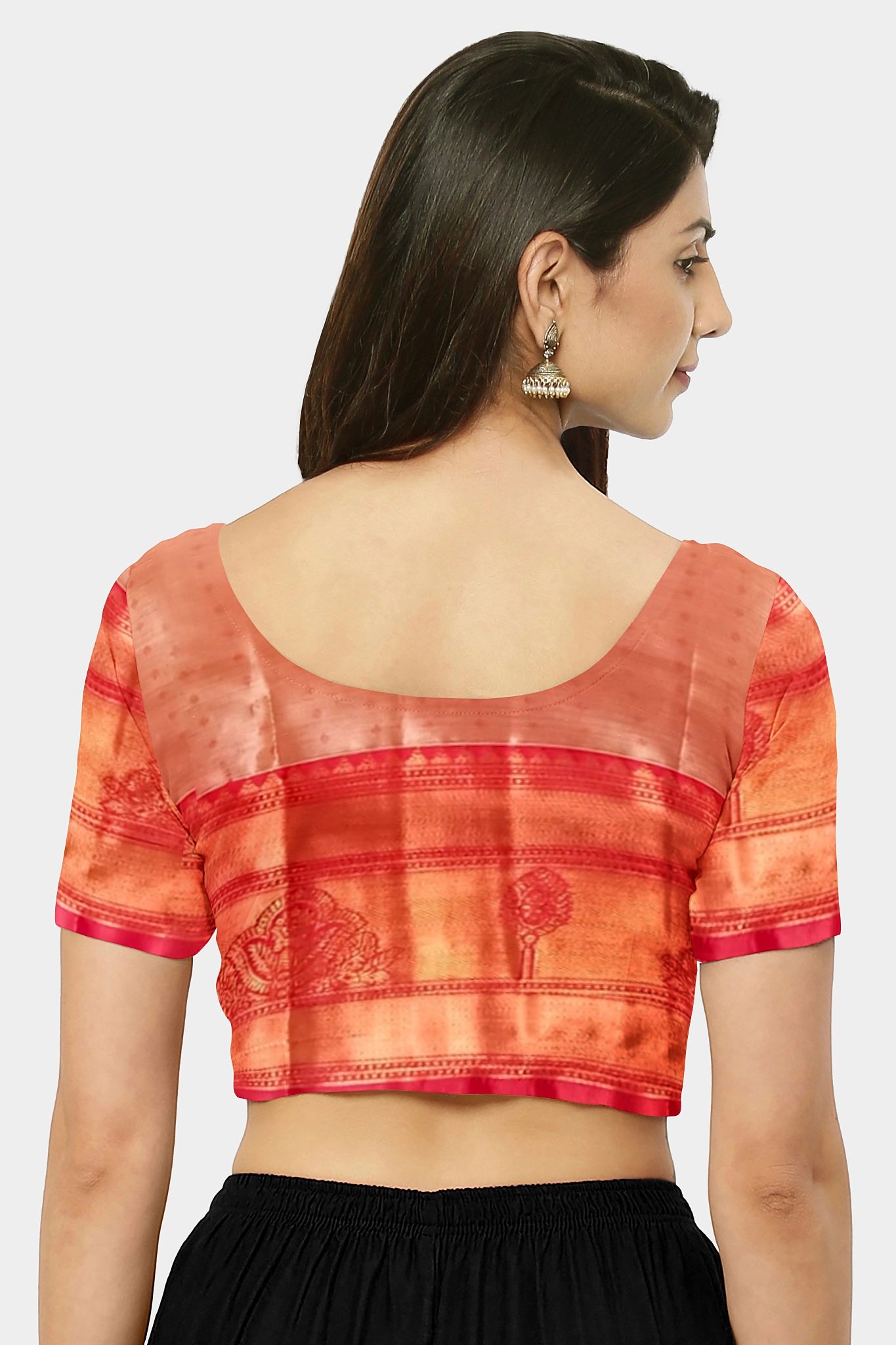 Silk Sari/Saree Tissue silk Kanjivaram Style Festive Partywear Unstitched Blouse pc