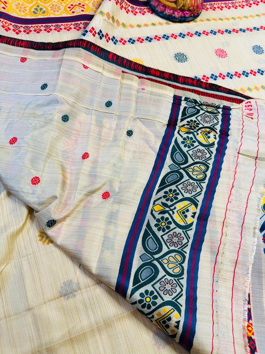 MANIPURI TUSSAR SILK SAREE