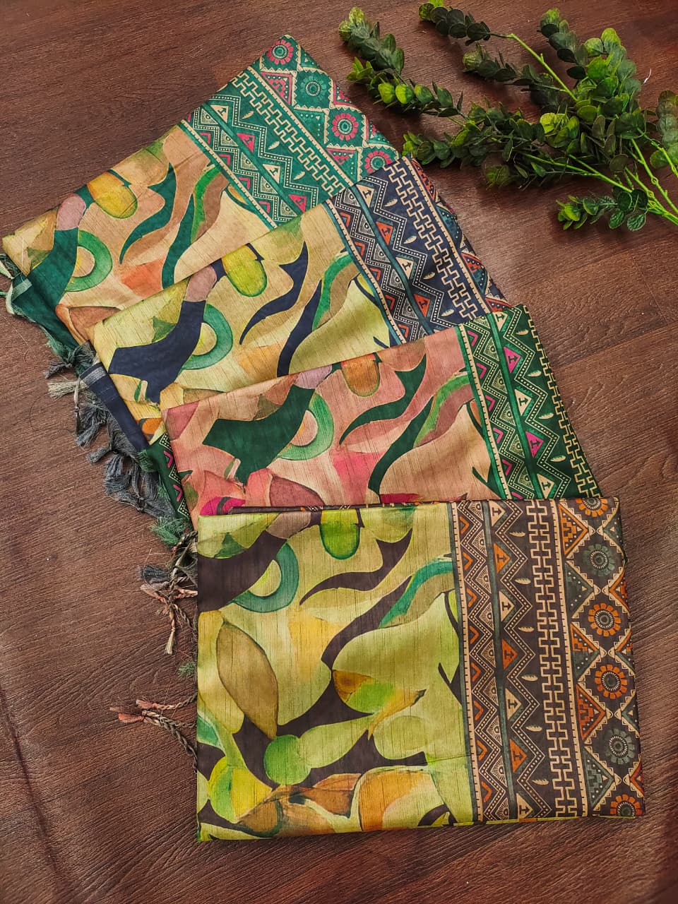 Soft Tussar Silk Saree