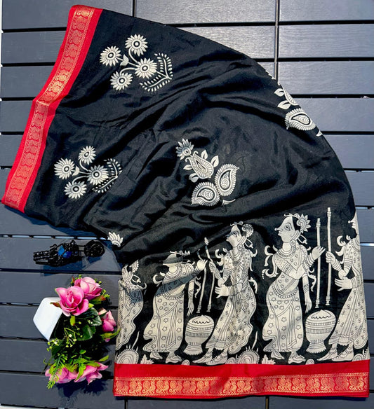 Mul Mul Cotton Saree