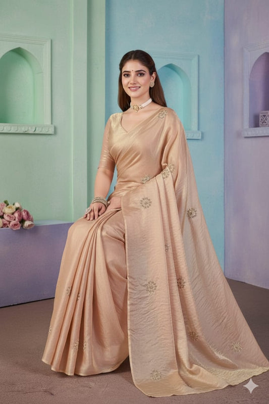 Fandy Satin Silk Saree