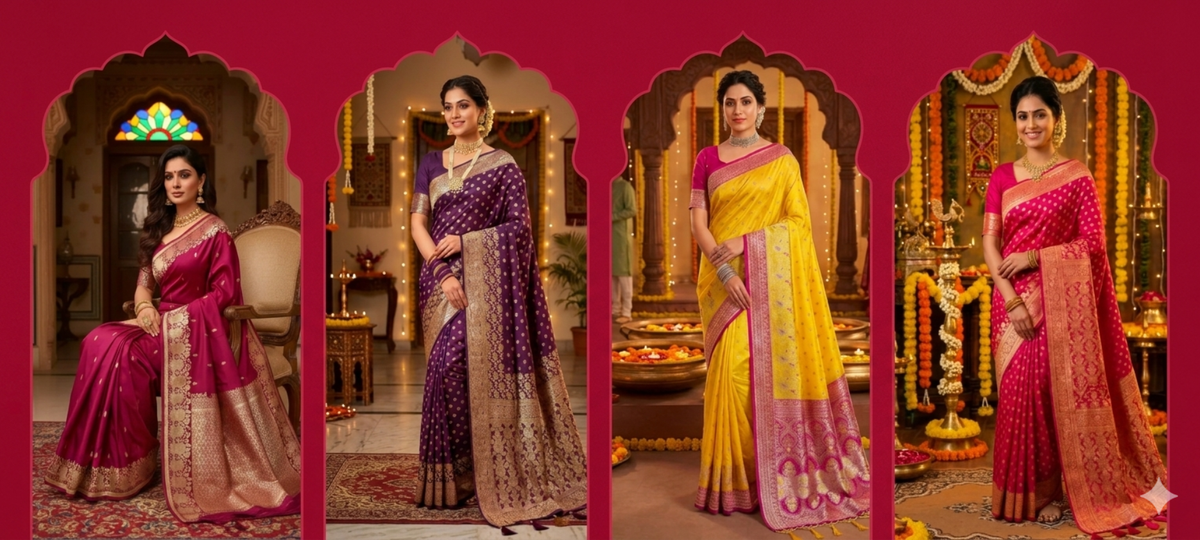 How to Choose the Right Kanjivaram Silk Saree for Your Wedding