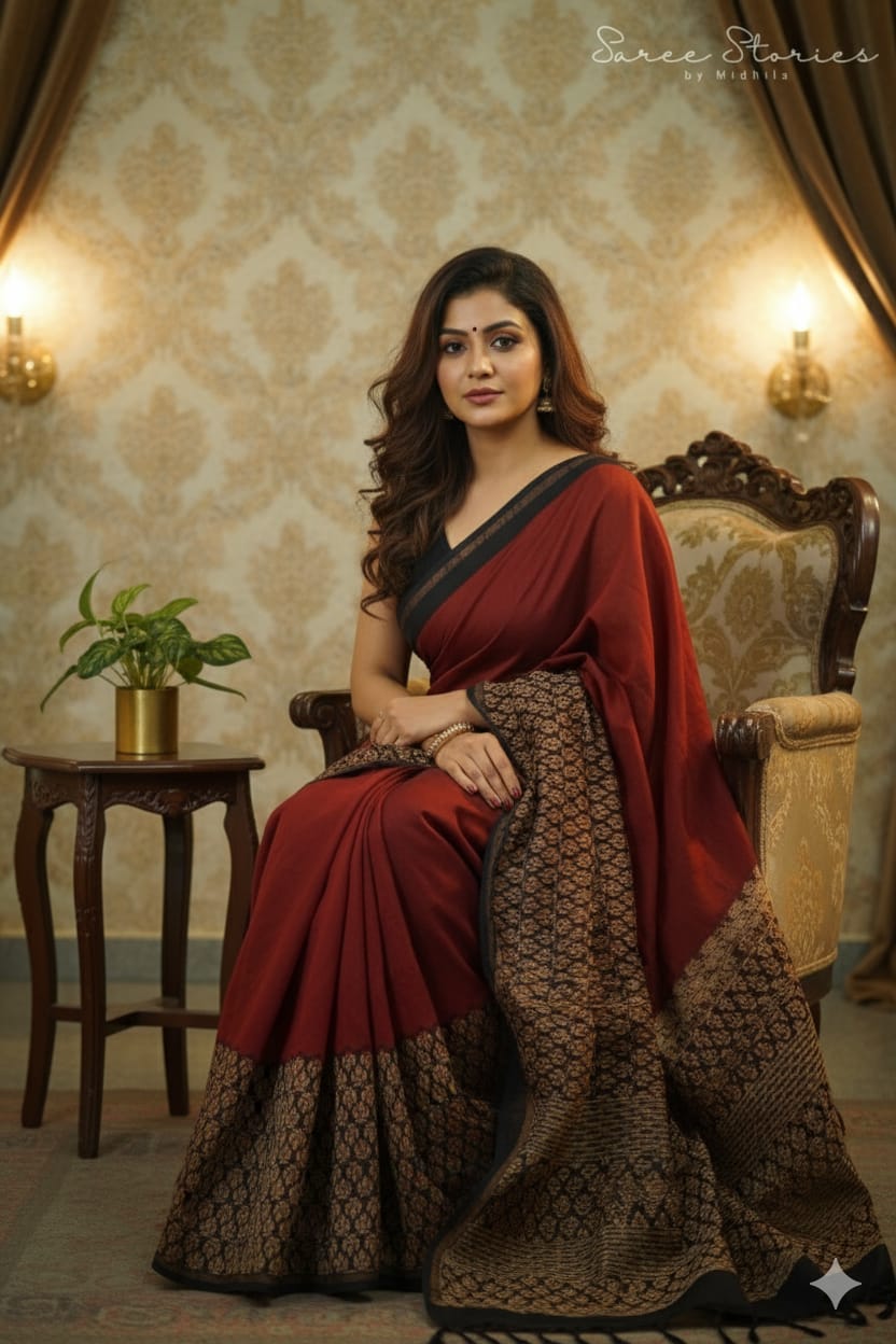 Soft Chanderi Silk Saree
