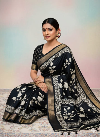 Matka Silk Saree