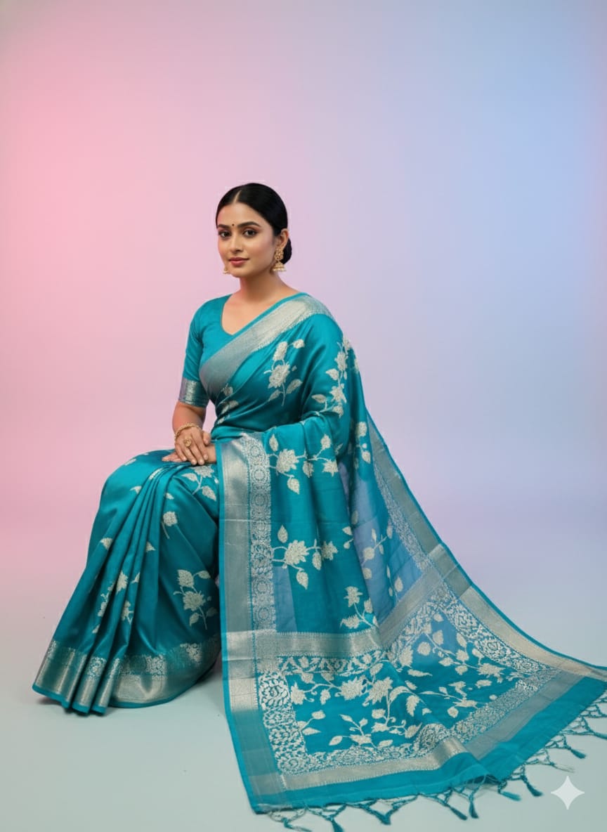 Matka Silk Saree