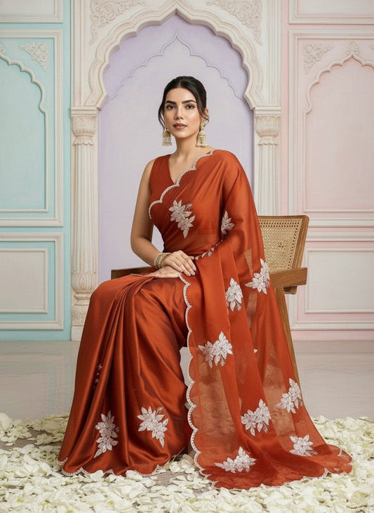 Soft Rangoli Silk Saree