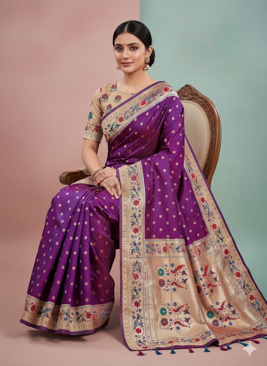 Regal Paithani Elegance Saree