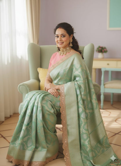 Banarasi Katan Silk Saree