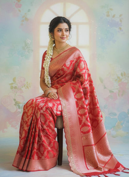 Banarasi Katan Silk Saree