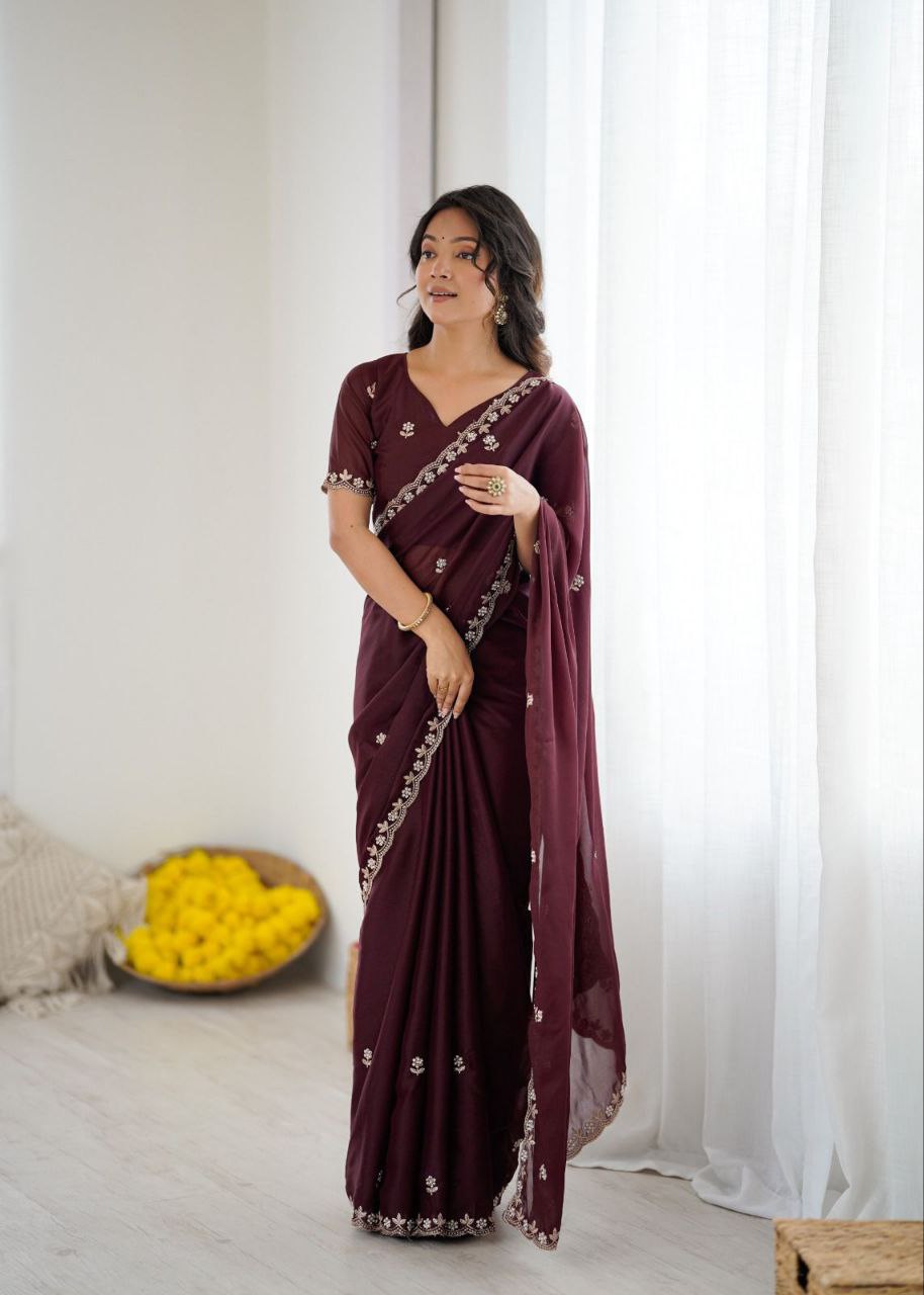 GEORGETTE SILK SAREE