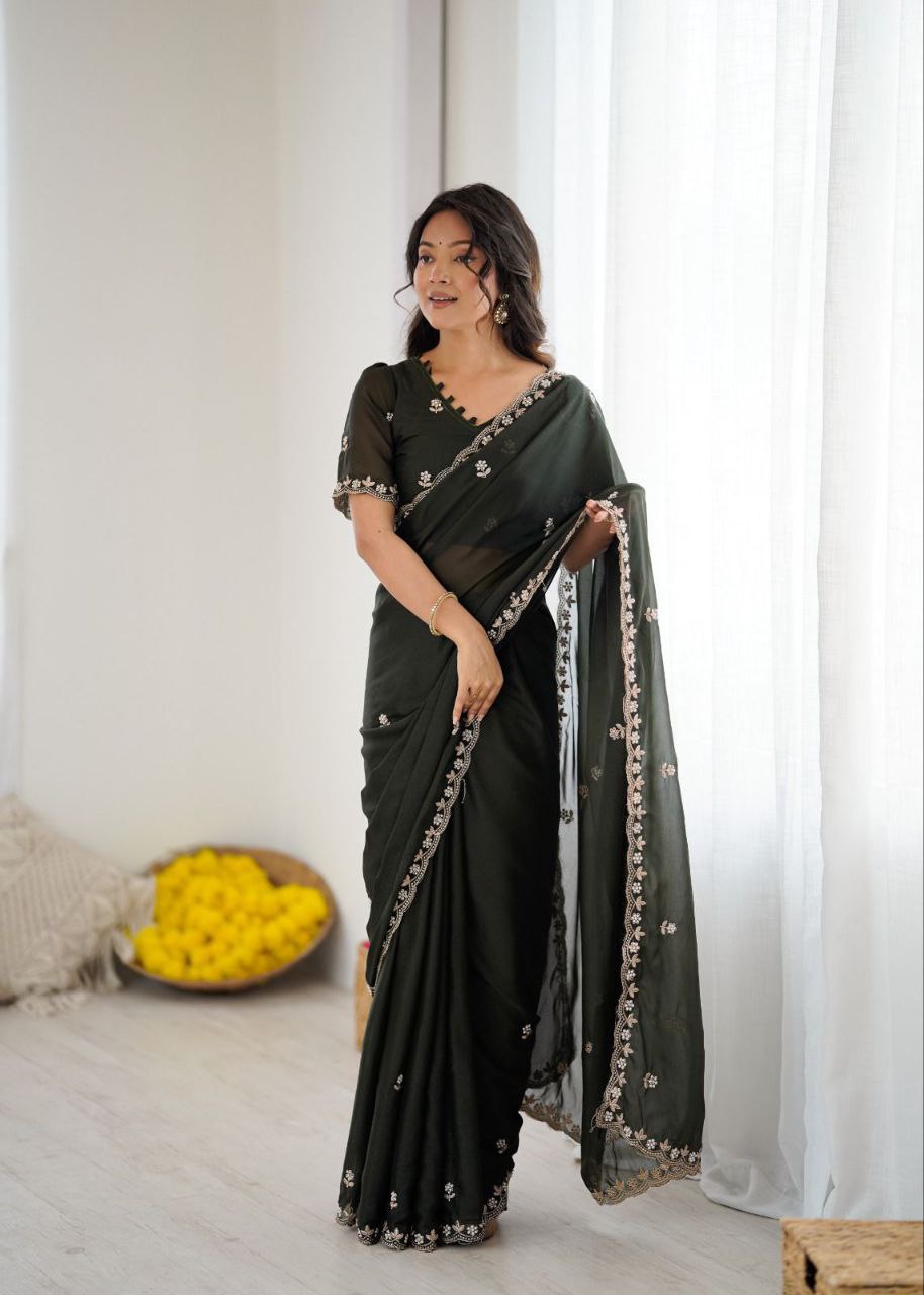 GEORGETTE SILK SAREE