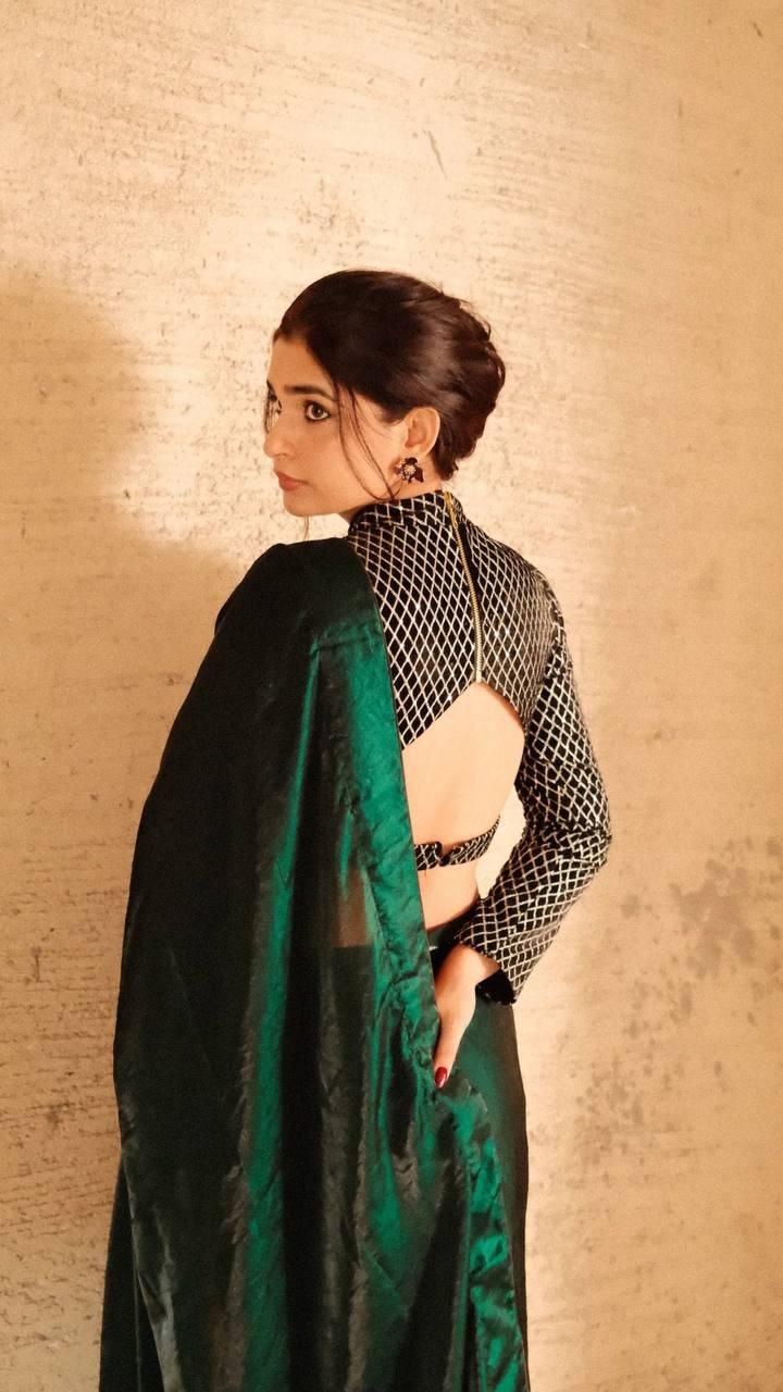 Premium Space Silk , Shine Saree/Sari
