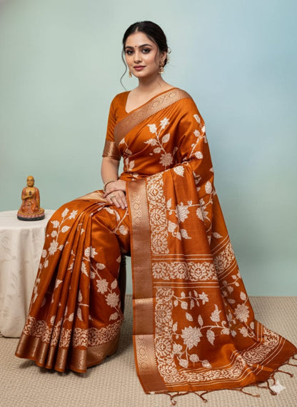 Matka Silk Saree