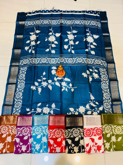 Matka Silk Saree