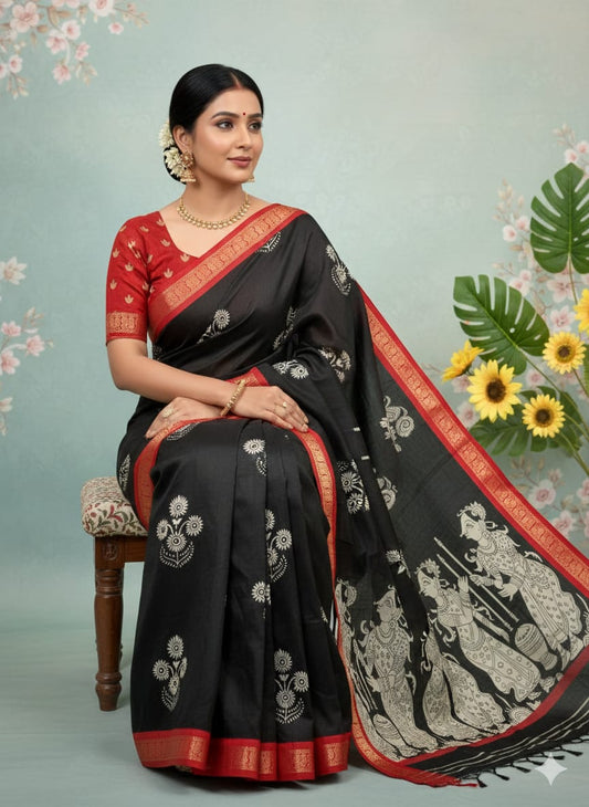 Mul Mul Cotton Saree
