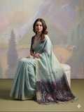 Soft Muga Cotton Saree