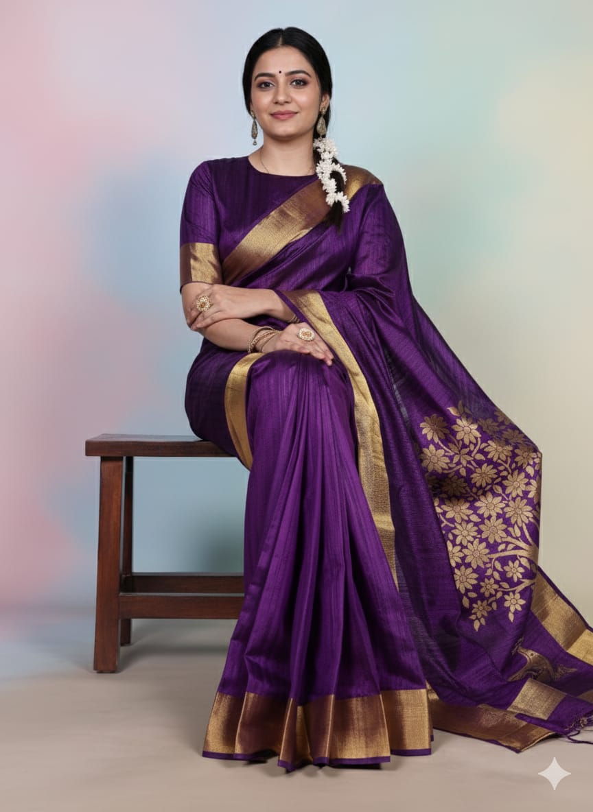 Raw Silk Saree