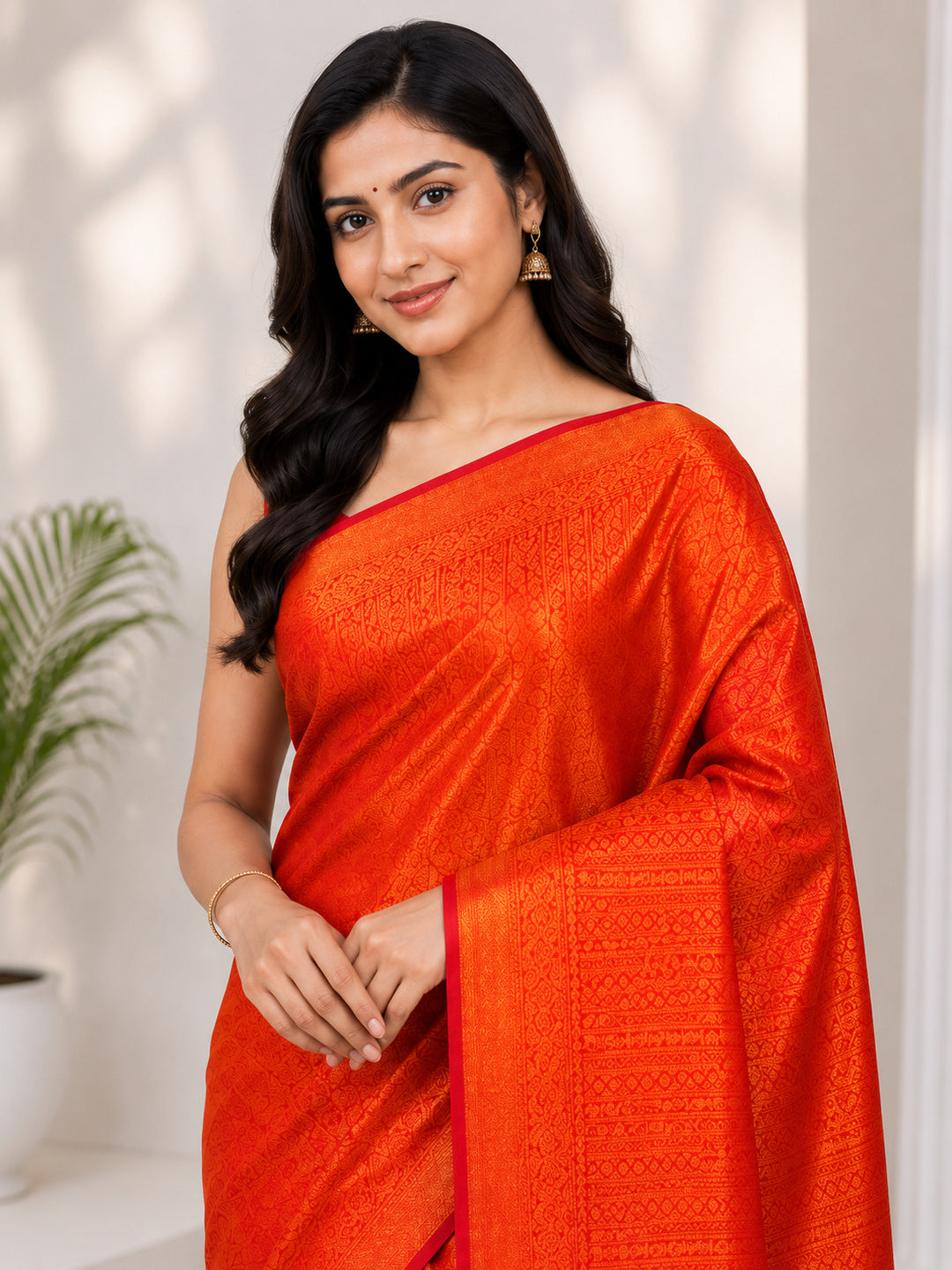 Soft Silk Woven design Tassels Saree