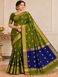 Zari Maheshwari Silk Cotton Saree