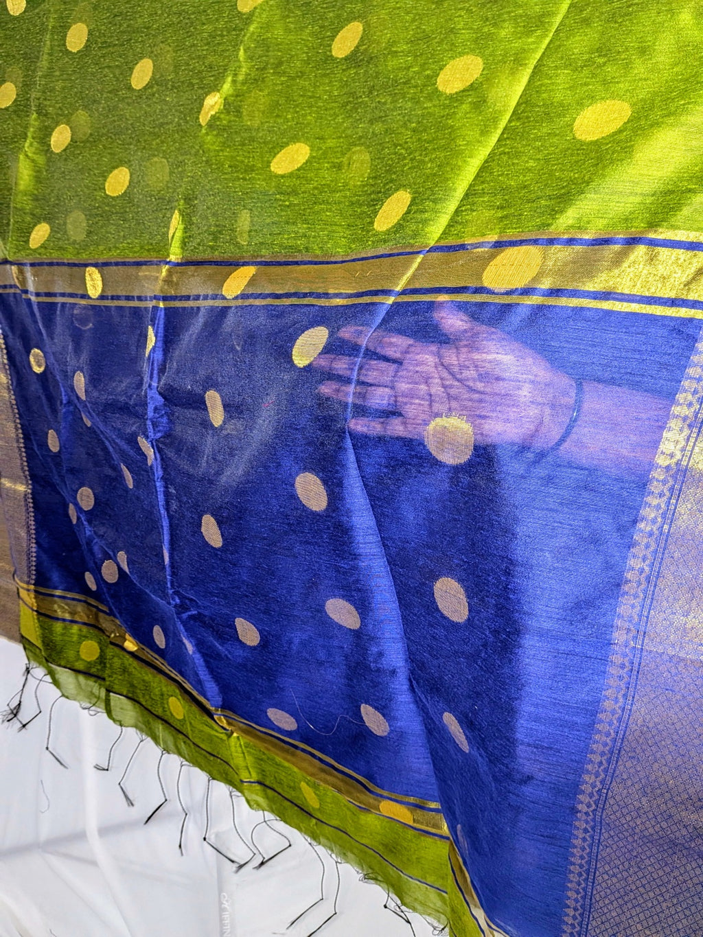 Zari Maheshwari Silk Cotton Saree