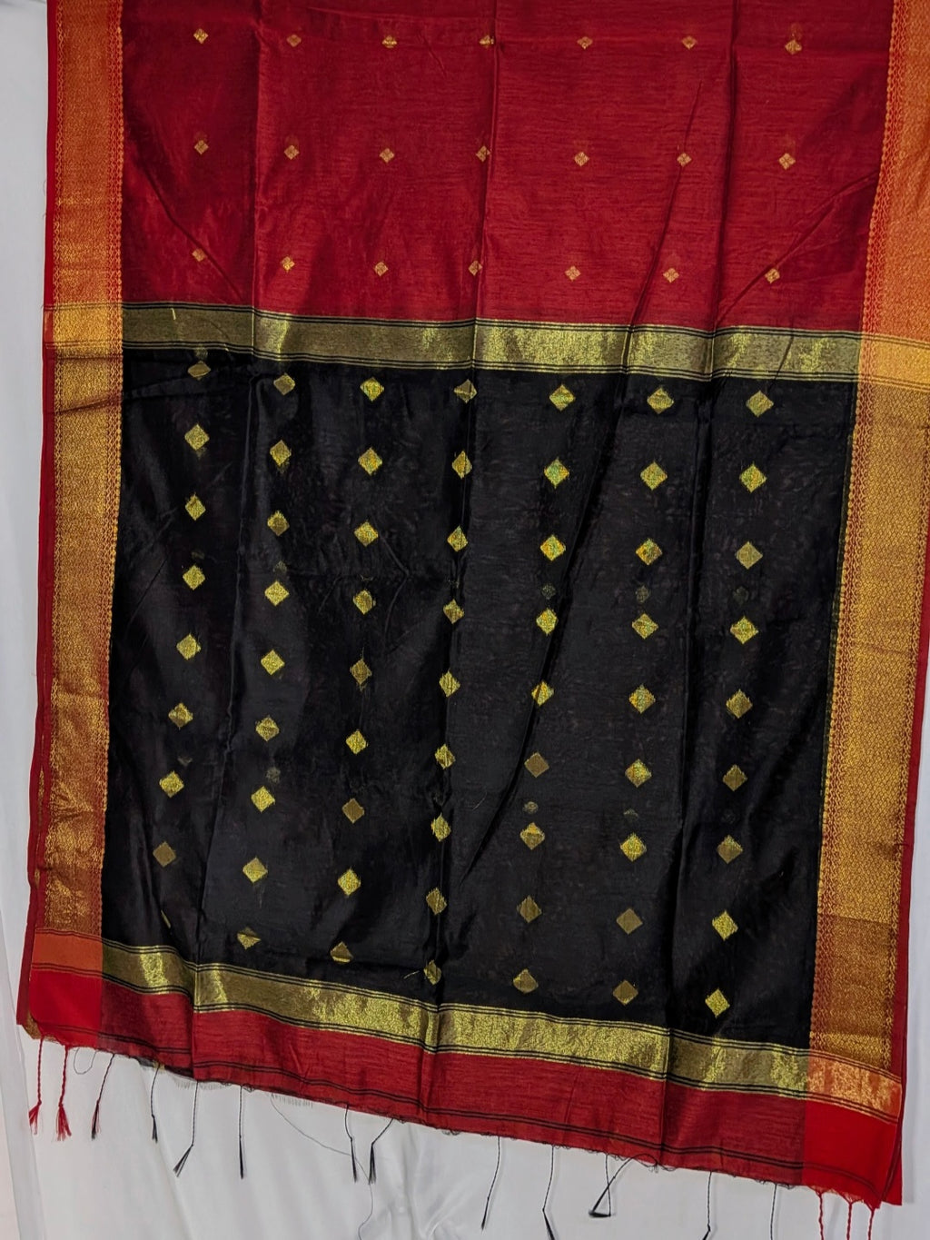 Zari Maheshwari Silk Cotton Saree