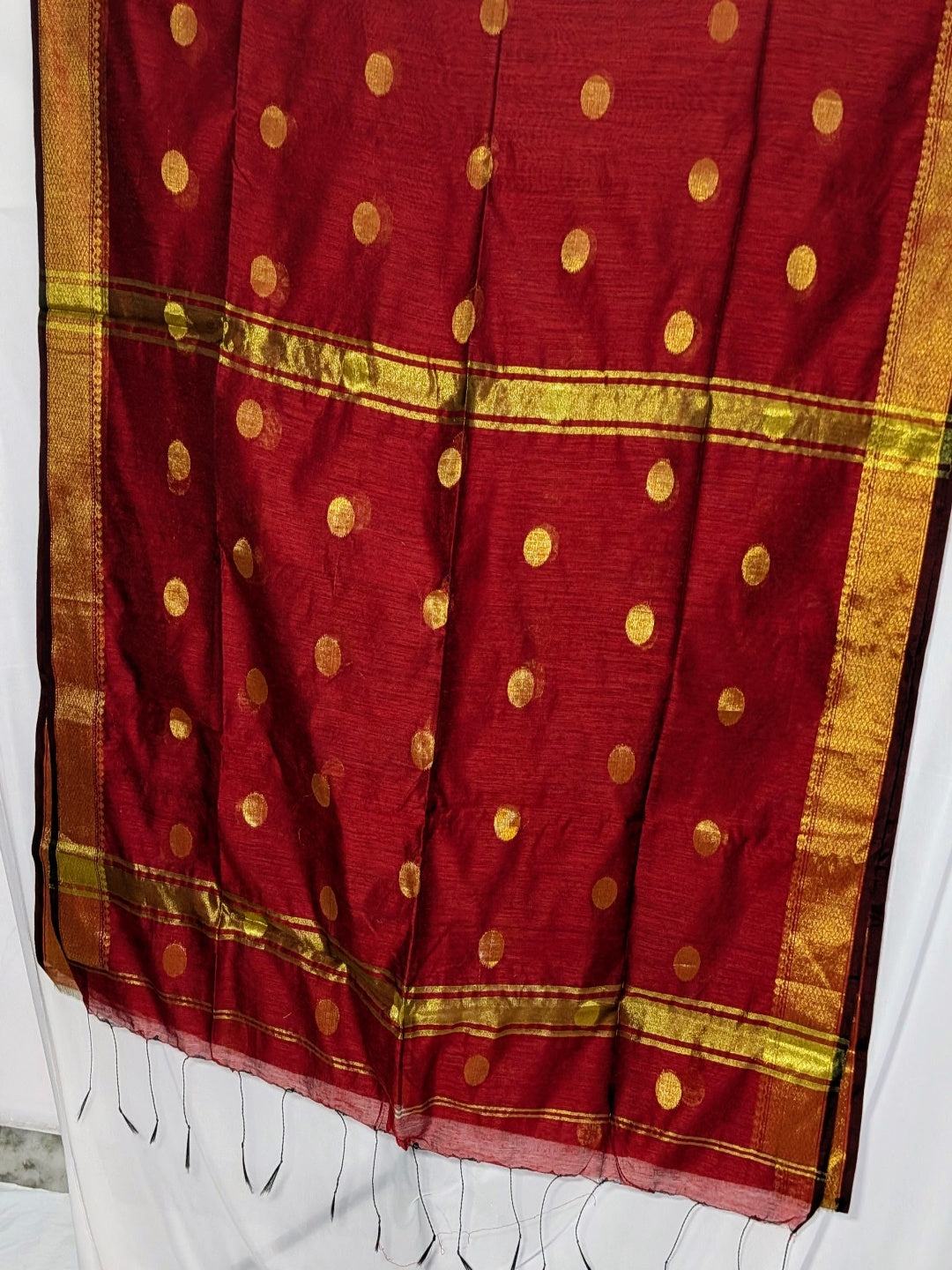 Zari Maheshwari Silk Cotton Saree