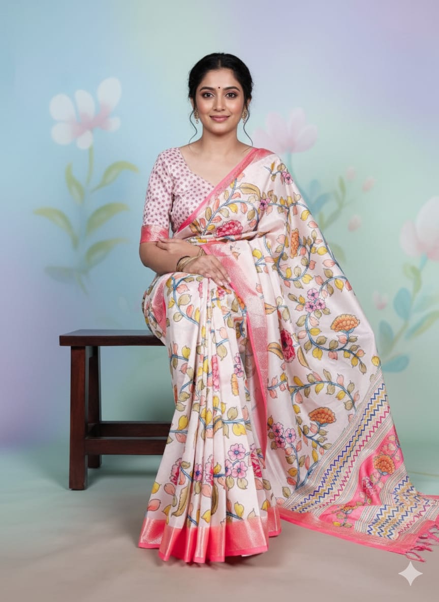 Tassar Silk Saree