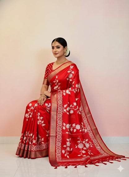 Matka Silk Saree