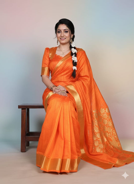 Raw Silk Saree