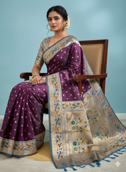 Regal Paithani Elegance Saree