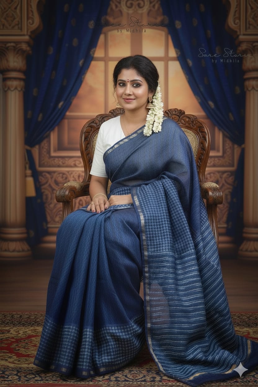 Soft Chanderi Silk Saree