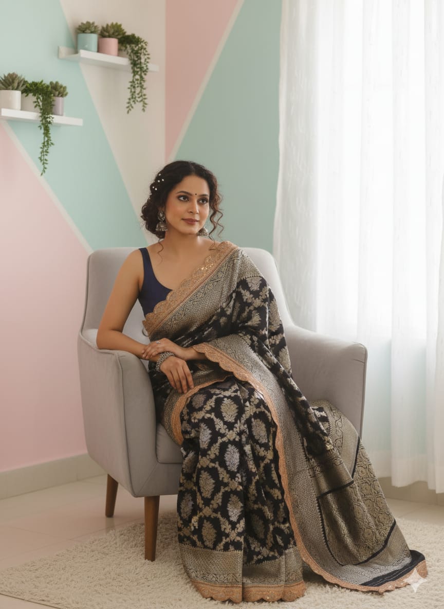 Banarasi Katan Silk Saree