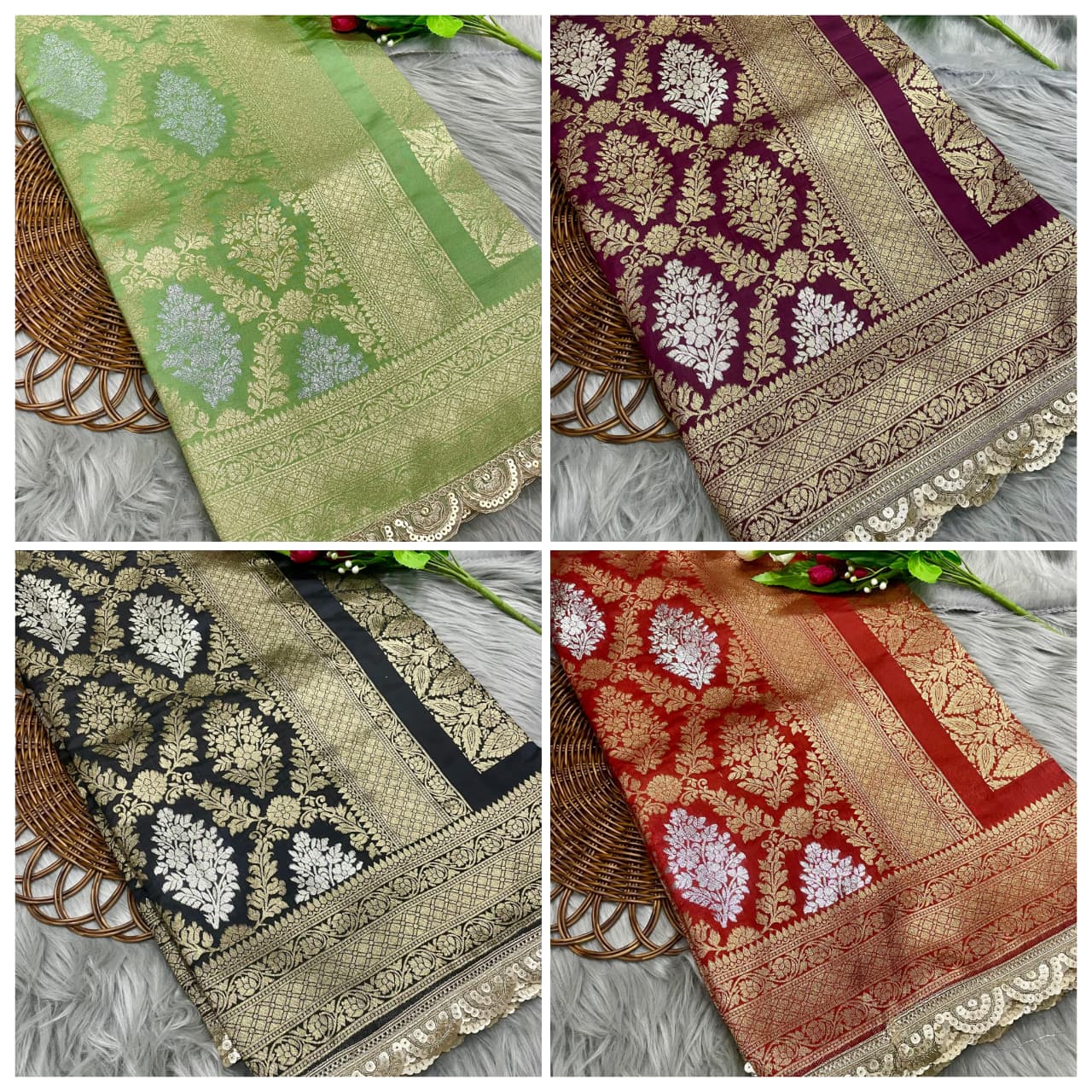 Banarasi Katan Silk Saree