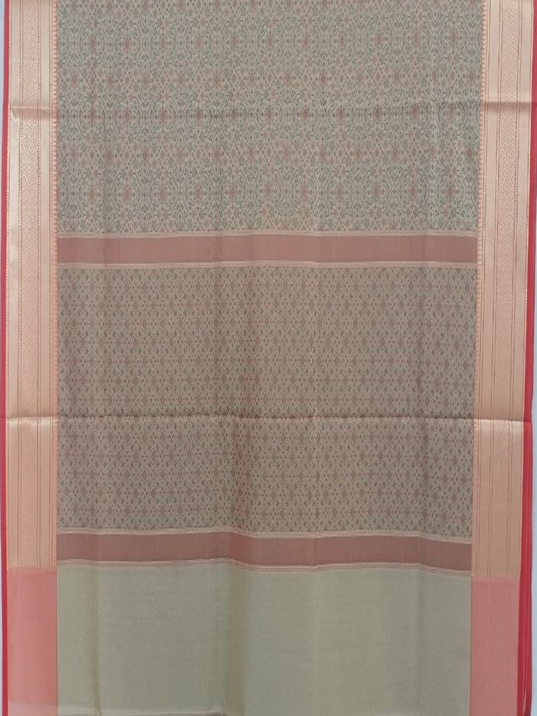 Soft Silk Multicolor Woven Design Saree with Unstitched Blouse