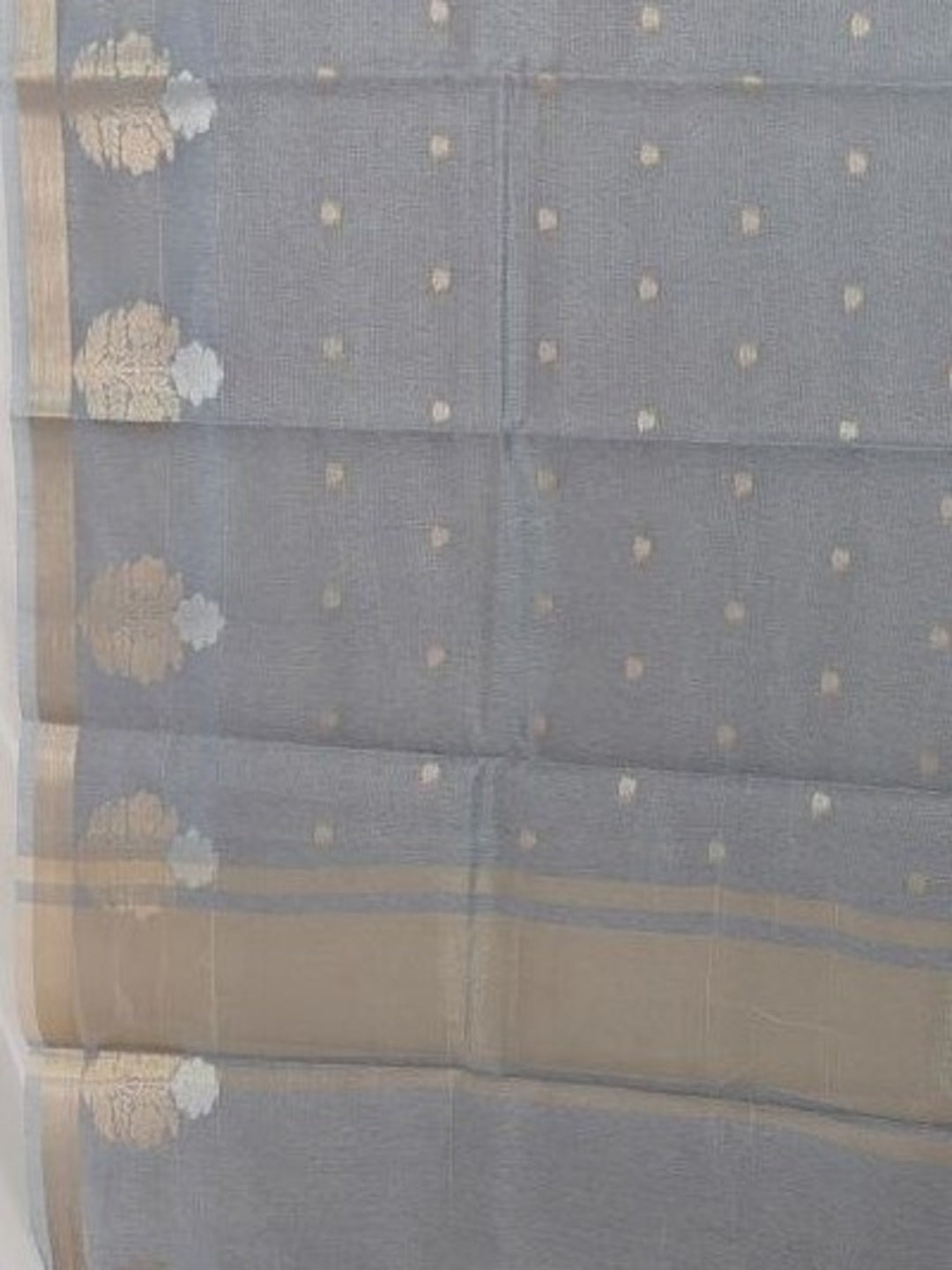 Woven Design Zari Organza Heavy Work Saree