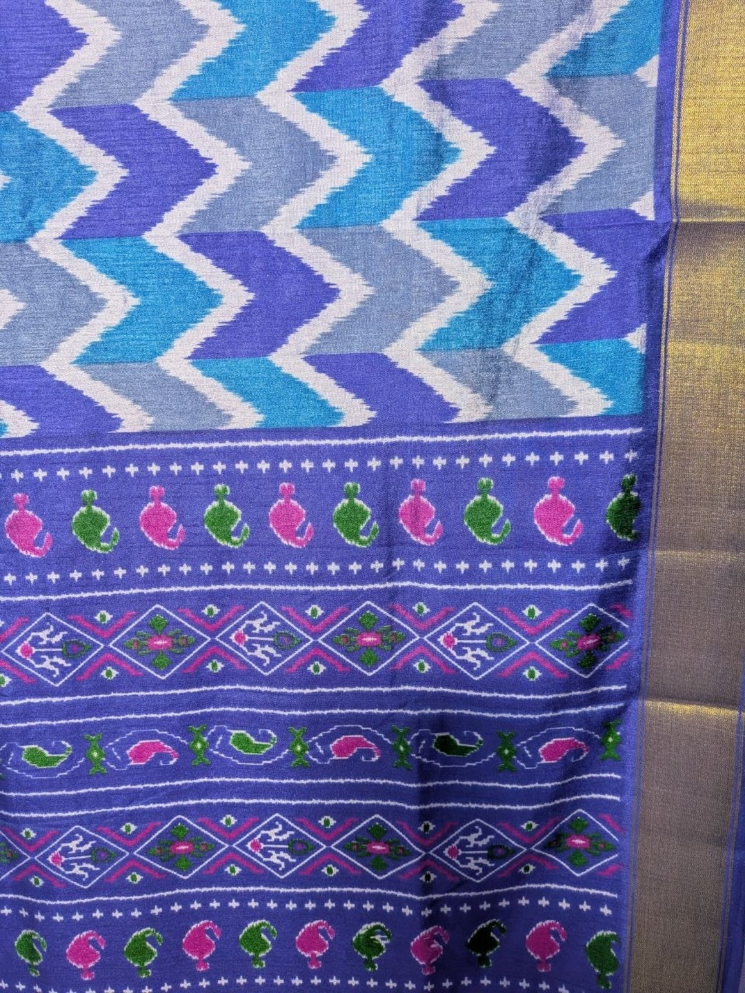 Cotton Silk Saree/Sari Potola Style Partywear Saree